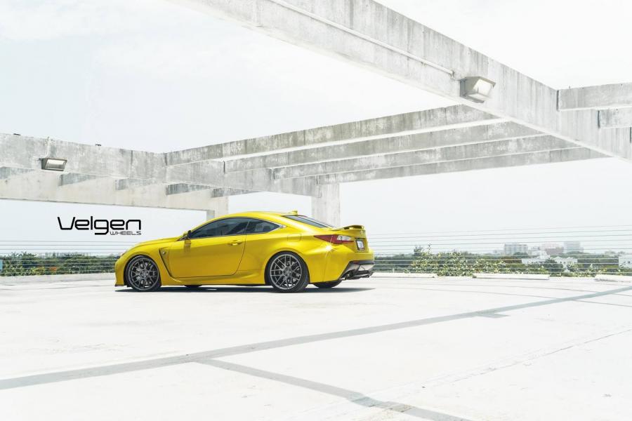  Lexus RC F on Velgen Wheels 2015 года  (фото 8 из 16)